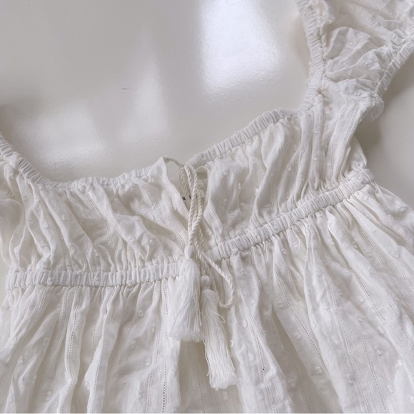 Revolve Tularosa Women's Amelie Mini Dress in White Cottagecore Size XS - Picture 7 of 11